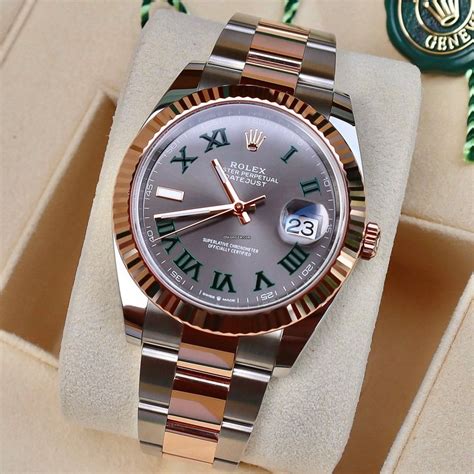 rolex wimbledon 41 rose|2022 rolex datejust 41mm.